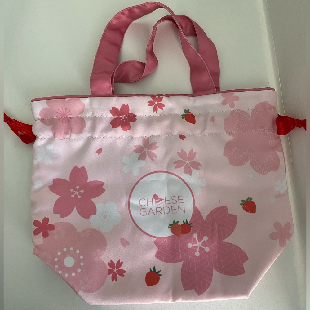 NWT NWOT Cute Print Fabric Lunch Totes
